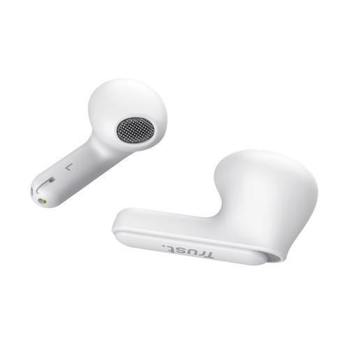 Trust Yavi Headset True Wireless Stereo (TWS) In-ear Oproepen/muziek USB Type-C Bluetooth Wit - Image 2