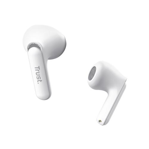 Trust Yavi Headset True Wireless Stereo (TWS) In-ear Oproepen/muziek USB Type-C Bluetooth Wit - Image 5