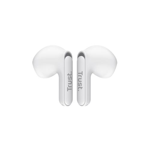 Trust Yavi Headset True Wireless Stereo (TWS) In-ear Oproepen/muziek USB Type-C Bluetooth Wit - Image 6