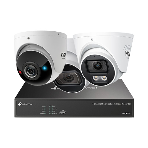 Turret kit 3x cam 1x NVR - Image 1