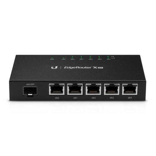 Ubiquiti ER-X-SFP bedrade router Zwart - Image 1