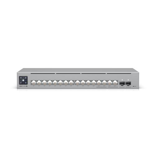 Ubiquiti Pro Max 16 PoE Managed L3 Gigabit Ethernet (10/100/1000) Power over Ethernet (PoE) Grijs - Image 1