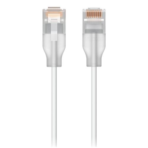 Ubiquiti UACC-Cable-Patch-EL-0.15M-W-24 netwerkkabel Doorschijnend, Wit 0,15 m Cat6 - Image 1