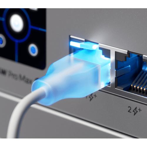 Ubiquiti UACC-Cable-Patch-EL-0.15M-W-24 netwerkkabel Doorschijnend, Wit 0,15 m Cat6 - Image 2