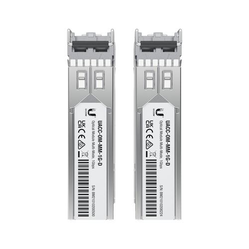 Ubiquiti UACC-OM-MM-1G-D-2 netwerk transceiver module Vezel-optiek 1250 Mbit/s SFP - Image 4