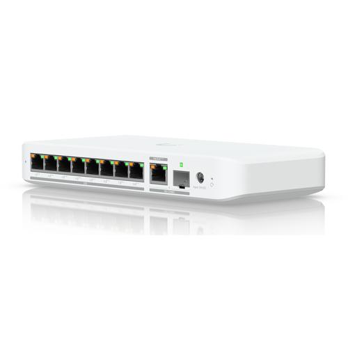 Ubiquiti UniFi Flex 2.5G PoE Managed L2 2.5G Ethernet (100/1000/2500) Power over Ethernet (PoE) Bureaublad-/wandmontage Wit
