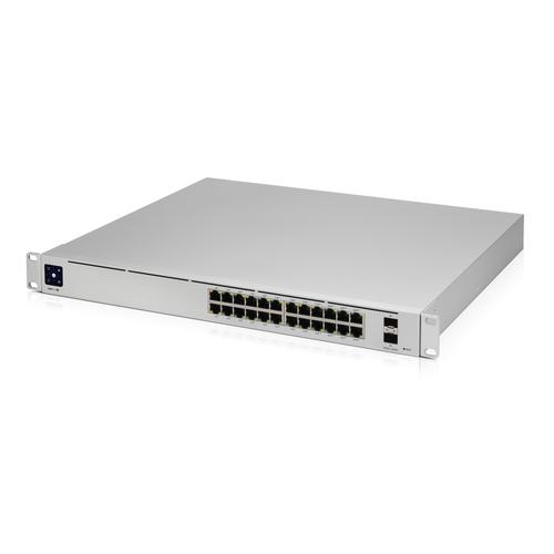 Ubiquiti UniFi Pro 24-Port PoE Managed L2/L3 Gigabit Ethernet (10/100/1000) Power over Ethernet (PoE) 1U Zilver - Image 3