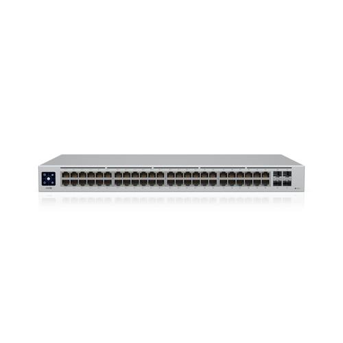 Ubiquiti UniFi USW-48-POE netwerk-switch Managed L2 Gigabit Ethernet (10/100/1000) Power over Ethernet (PoE) 1U Roestvrijstaal - Image 3