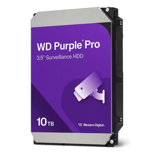 Western Digital Purple Pro WD102PURP interne harde schijf 10 TB 7200 RPM 512 MB 3.5" SATA III