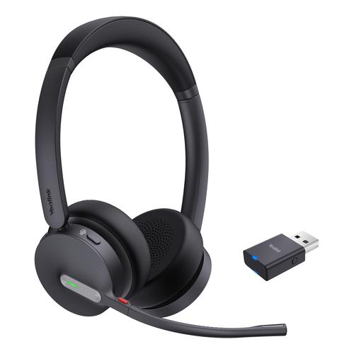 Yealink WH64 Hybrid Dual Teams Headset Draadloos Hoofdband Kantoor/callcenter Micro-USB Bluetooth Zwart - Image 1