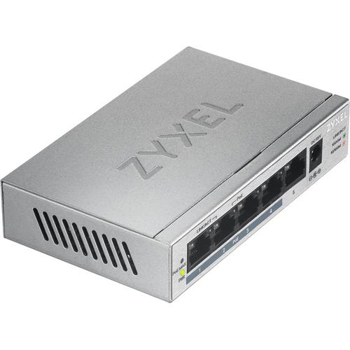 Zyxel GS1005HP Unmanaged Gigabit Ethernet (10/100/1000) Power over Ethernet (PoE) Zilver - Image 3