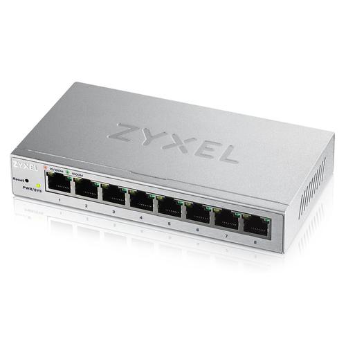 Zyxel GS1200-8 Managed Gigabit Ethernet (10/100/1000) Zilver - Image 1