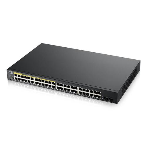 Zyxel GS1900-48HPv2 Managed L2 Gigabit Ethernet (10/100/1000) Power over Ethernet (PoE) Zwart - Image 3