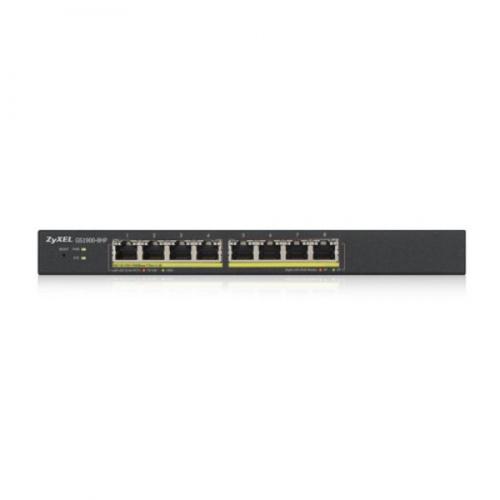 Zyxel GS1900-8HP v3 PoE Managed L2 Gigabit Ethernet (10/100/1000) Power over Ethernet (PoE) Zwart - Image 2