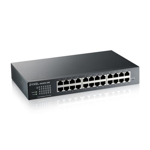 Zyxel GS1915-24E Managed L2 Gigabit Ethernet (10/100/1000) 1U Zwart - Image 1