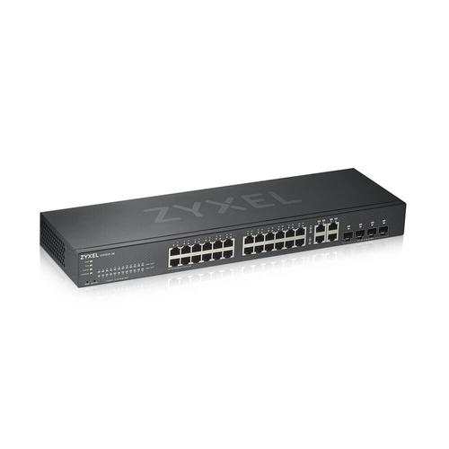 Zyxel GS1920-24V2 Managed Gigabit Ethernet (10/100/1000) Zwart - Image 1