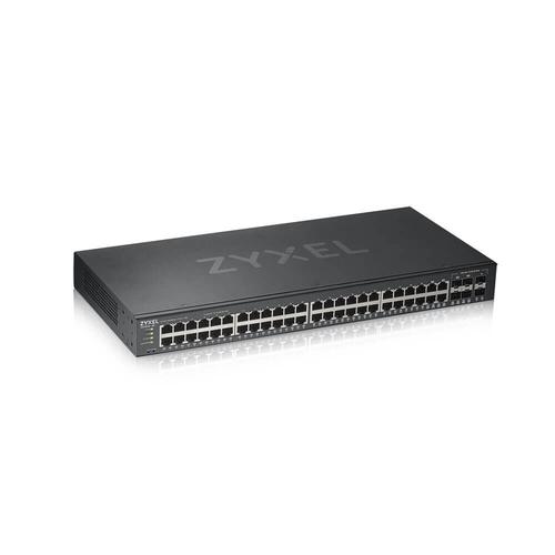 Zyxel GS1920-48V2 Managed Gigabit Ethernet (10/100/1000) Zwart - Image 1