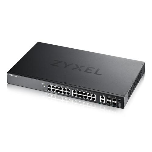 Zyxel XGS2220-30 Managed L3 Gigabit Ethernet (10/100/1000) Zwart - Image 1