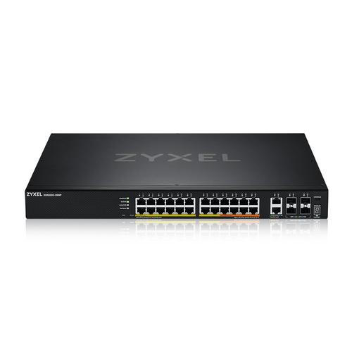 Zyxel XGS2220-30HP Managed L3 Gigabit Ethernet (10/100/1000) Power over Ethernet (PoE) Zwart - Image 1