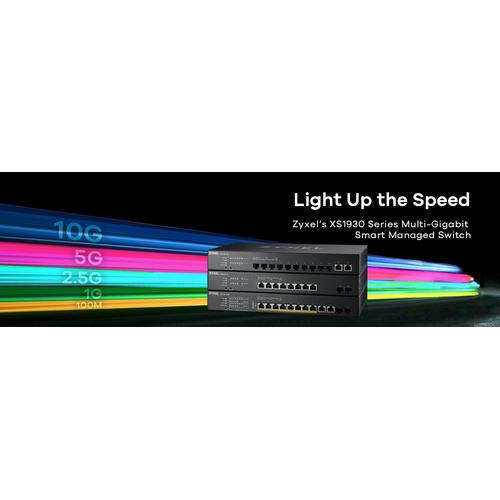 Zyxel XS1930-10-ZZ0101F netwerk-switch Managed L3 10G Ethernet (100/1000/10000) Zwart - Image 5