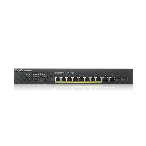 Zyxel XS1930-12HP-ZZ0101F netwerk-switch Managed L3 10G Ethernet (100/1000/10000) Power over Ethernet (PoE) Zwart - Image 2